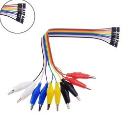 Female Jumper Cable - Crocodile Converter Cable 10 Pcs 20cm