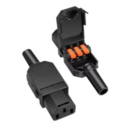 Female Power Socket Terminal Connection - Cable Type Mobile Power Plug