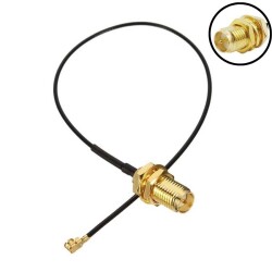 Female RP-SMA - U.FL IPX IPEX Antenna Cable