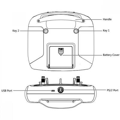 Flysky FS-i6S 2.4GHz 10 Kanal Kumanda ve FS-IA10B Alıcı - 4