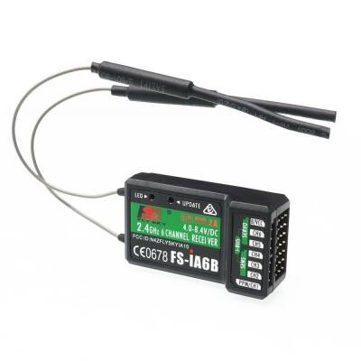 Flysky FS-İA6B 2.4Ghz 6 Kanal Alıcı - 1