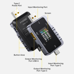FNAC-28 2-in-1 Type-C+USB Test Cihazı - 3