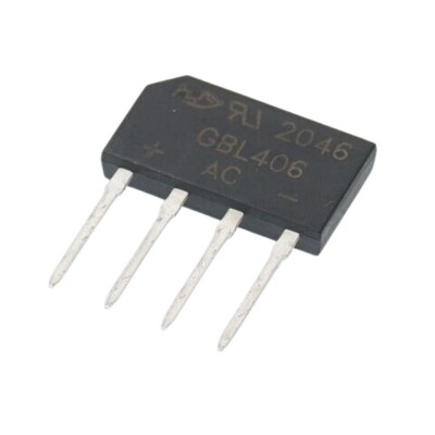 GBL406 - 4A 600V Tarak Tip Köprü Diyot - 1