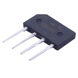GBL610 - 6A 1000V Tarak Tip Köprü Diyot