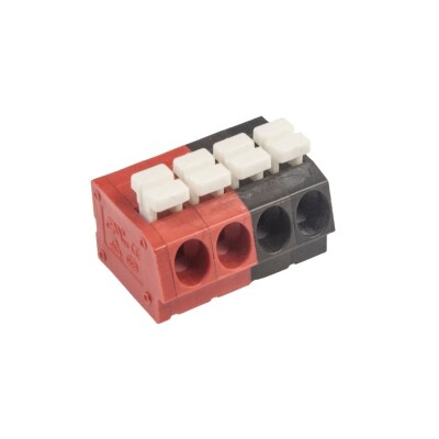 GH5804 5.00mm 4 Pin Spring Terminal - 1