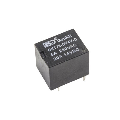 GKT78-DV4V-C 4V 20A Röle 5-Pin - 1