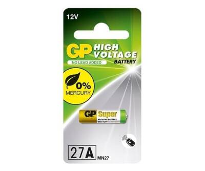 GP 27A 12V Alkaline Battery - Remote Battery - 1