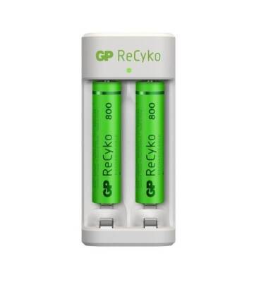 GP 2'li 800mAh AAA Şarj Edilebilir Pil + USB Şarj Cihazı - 2