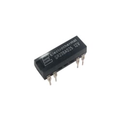 GR208-AD25-12V Reed Relay Double Contact N/O 12VDC 0.5A