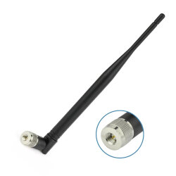 GSM 185mm 900-980MHz 3dBi 90 Degree SMA Male Antenna - 1