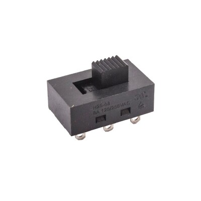 H25-08 2 Konumlu 6-Pin Sürgülü Switch - 1