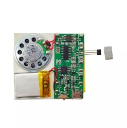 Hall Effect Sensor Controlled Sound Recording and Playback Module