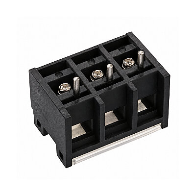 HB-635 3-Pin 6.35mm Barrier Terminal Block - 3