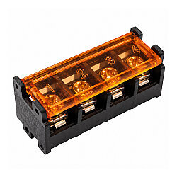 HB-9500 4-Pin 9.5mm Barrier Terminal Block - 2