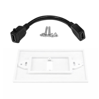 HDMI 2.0 Duvar Tipi Kablolu Konnektör - 3