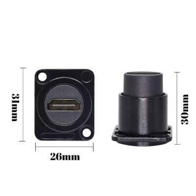 HDMI Connector - Panel Mount - 3