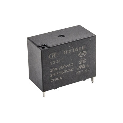HF161F 12-HT 12V 20A Röle 4-Pin - 1
