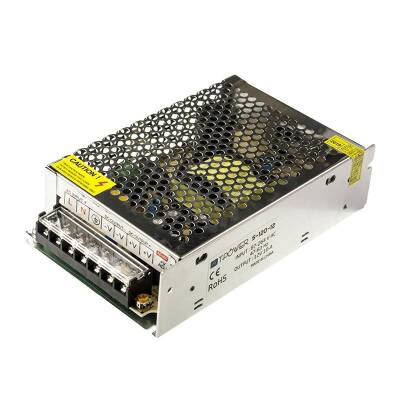 HT-1115 12V 10A Metal Kasa Güç Kaynağı - 1