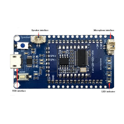 HLK-V20 Voice Recognition Module Speaker+Microphone Test Kit - 2