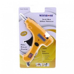 Hot Melt Glue Gun Switched 20W - Yellow