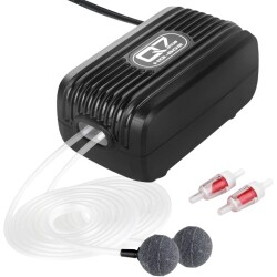HQ-602 3W 2x2.5L/min Aquarium Air Pump