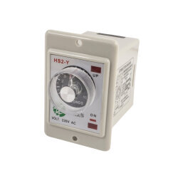 HS2-Y AC 220V Delay Timer Relay - 10S - 1