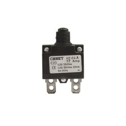 HT-01-A 12A Overcurrent Protective Circuit Breaker Fuse