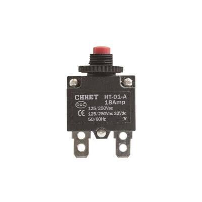 HT-01-A 18A Overcurrent Protective Circuit Breaker Fuse - Red - 1