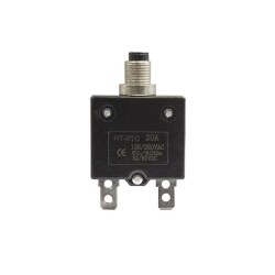 HT-01-A 20A Aşırı Akım Koruyucu Devre Kesici Sigorta - Metal