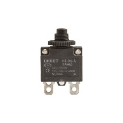 HT-01-A 3A Overcurrent Protective Circuit Breaker Fuse