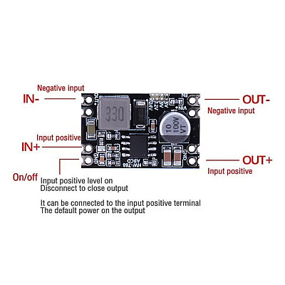HW-788 DC 25-100V to 24V 1.7A Step-Down Voltage Module - 2