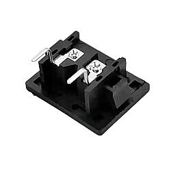 IEC320 C8 2-Pin Erkek Power Soketi 90 Derece - 3