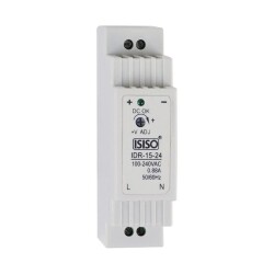 IHDR-15-05 - 15W 5VDC 3A Rail Mount Power Supply