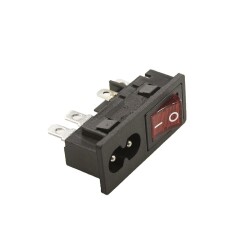 Illuminated 2 Pin Power Socket