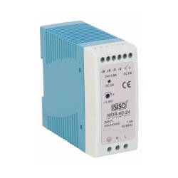 IMDR-60-12 - 60W 12VDC 5A Rail Mount Power Supply