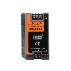 IMR-150-48 - 150W 48VDC 3.10A Mini Indicator Rail Mount Power Supply