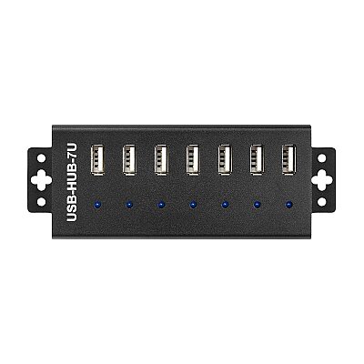 Industrial 7-Port USB 2.0 Hub - 3
