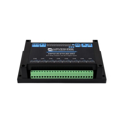 Industrial 8-Channel ESP32-S3 WiFi Relay Module - RS485 Interface - 1