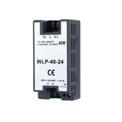 INLP-40-24 - 40W 24VDC 1.67A Rail Mounted Power Supply