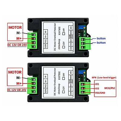 IO57E02 DC 12V 10A Motor Overload, Overcurrent, and Short-Circuit Protector - 3
