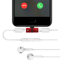 iPhone Lightning Charger and Headphone Jack Converter - 26mm - 2
