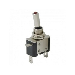 ASW-07D Işıklı Toggle Switch 12V