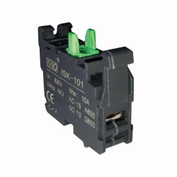 ISK-101 NA Contact Blocks Green NO Normally Open