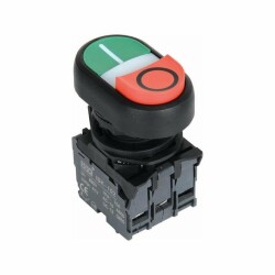 ISP-AW84M5 220V Double Spring Twin Button with Led