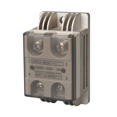 ISSR-40AA Intelligent Solid State Relay 40A - 80-250VAC Input 24-480VAC Output - 2