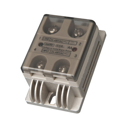 ISSR-60AA Akıllı Solid State Röle 60A - 80-250VAC Giriş 24-480VAC Çıkış - 1