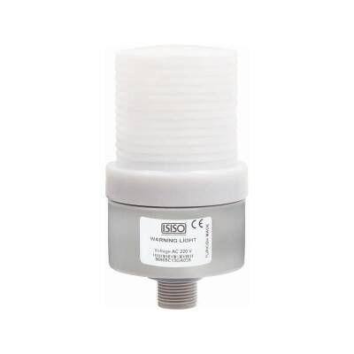 IT-LFB-R6-225 220V 5 Renk Flaşör Buzzer Panel Tipi - 1