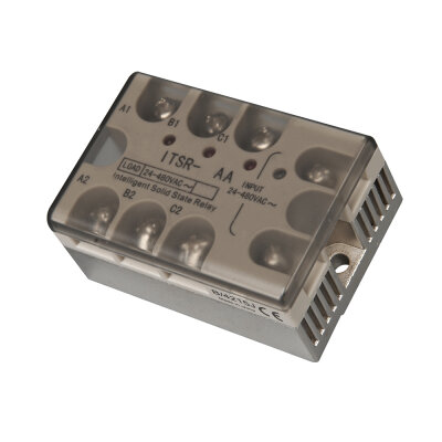 ITSR-25AA 3-Phase Intelligent Solid State Relay 25A - 85-250VAC Input 24-600VAC Output - 1