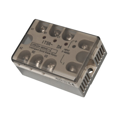 ITSR-60DA 3-Faz Akıllı Solid State Röle 60A - 3-48VDC Giriş 24-600VAC Çıkış - 1