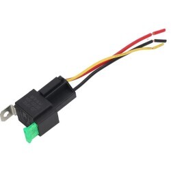 JD1912 12V 30A 4-Pin Otomotiv Rölesi - Kablo Soketli